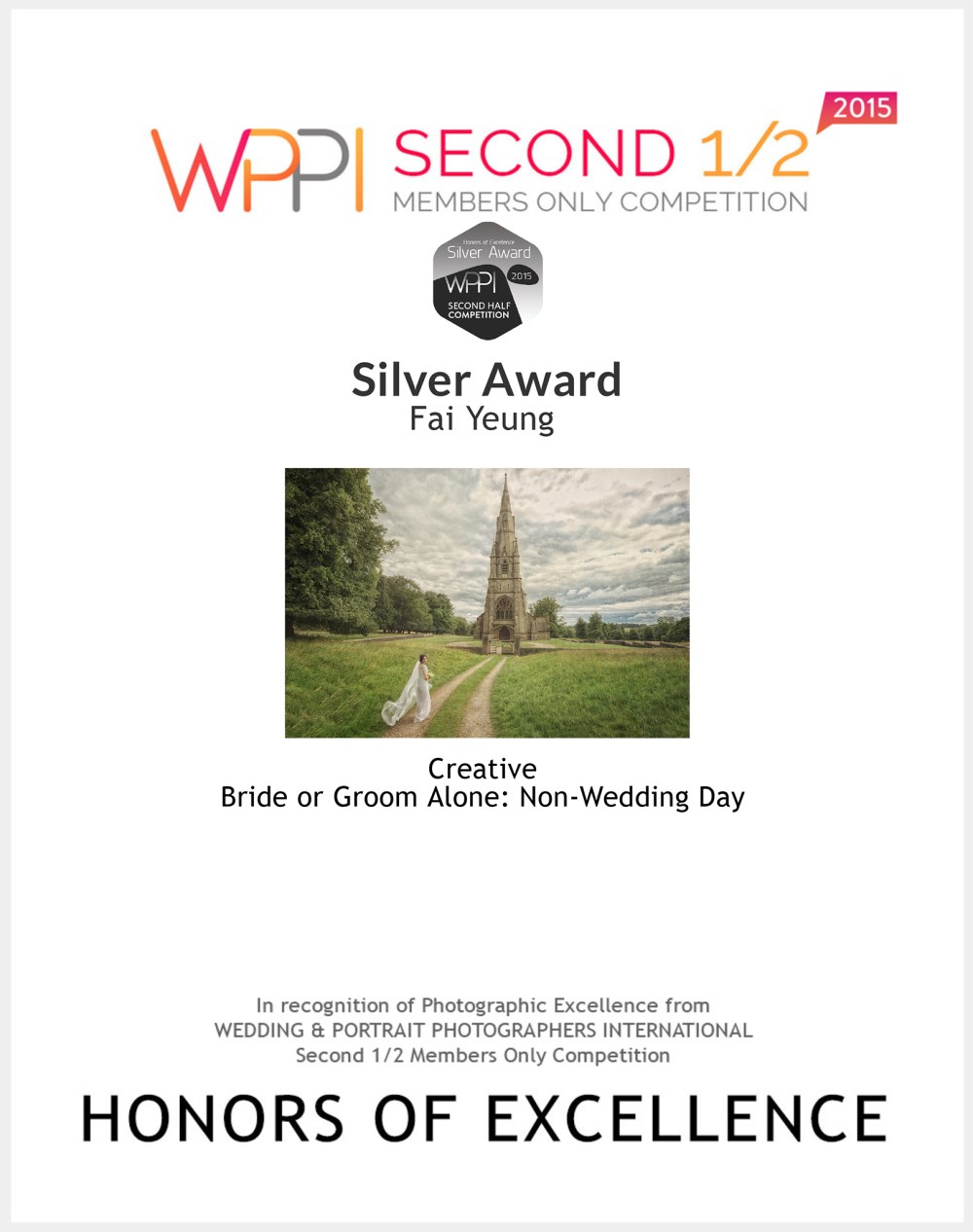 2016 - WPPI The Annual: 16x20 Print, Album + Filmmaking Competit